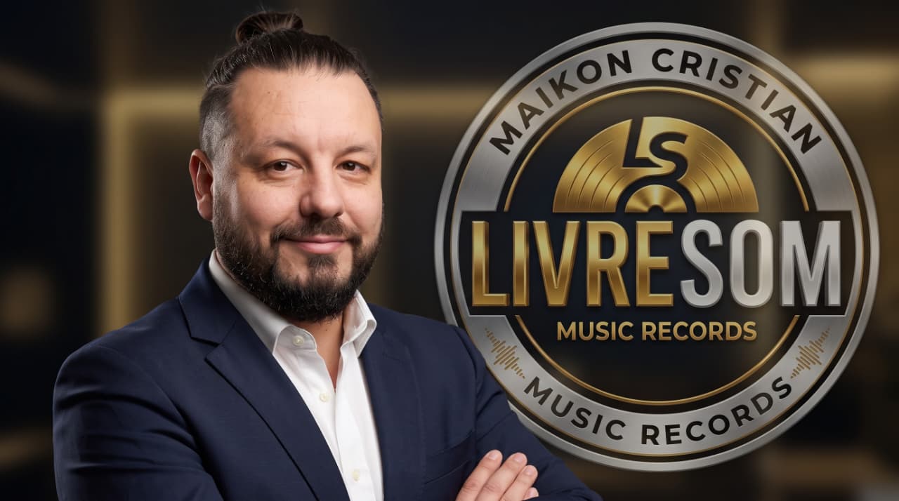 Maikon Cristian, cantor e fundador da LivreSom